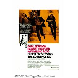 Butch Cassidy and the Sundance Kid (20th Century Fox, 1969). One Sheet (27" X 41"), Style B. Paul Ne