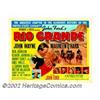 Image 1 : Rio Grande (Republic, 1950). Half Sheet (27" X 41"). This was the last of John Ford's classic "caval