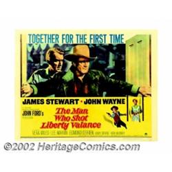 Man Who Shot Liberty Valance, The (Paramount, 1962). Half Sheet (22" X 28"). This half sheet feature