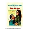 Image 1 : Along Came Jones (RKO, 1945). One Sheet (27" X 41"). Gary Cooper is cast as Melody Jones, a singing.