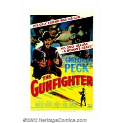 Gunfighter, The (20th Century Fox, 1950). One Sheet (27" X 41"). Gregory Peck gives one of his finer