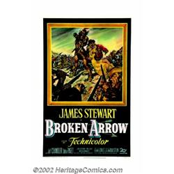 Broken Arrow (20th Century Fox, 1950). One Sheet (27" X 41"). This was a very unconventional western