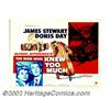 Image 1 : Man Who Knew Too Much, The (Paramount, 1956). Half Sheet (22" X 28"). Doris Day and Jimmy Stewart st