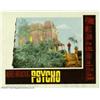 Image 2 : Psycho (Paramount, 1960). Lobby Card #3 (11" X 14"). Anthony Perkins stands in front of The House! T