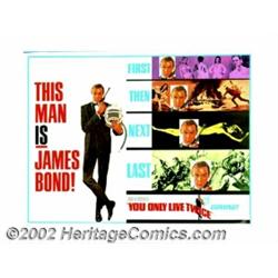 You Only Live Twice (United Artists, 1967). Subway (45" X 59"). Near Mint, Rolled. Important notice: