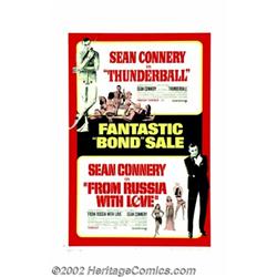 James Bond Combo Posters . Four One Sheet (27" X 41"). Once it was determined that the Bond series w