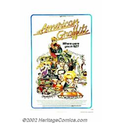 American Graffiti (Universal, 1973). One Sheet (27" X 41"). George Lucas directed, Francis Ford Copp