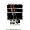 Image 1 : Whatever Happened to Baby Jane (Warner Brothers, 1962). One Sheet (27" X 41"). Robert Aldrich's maca