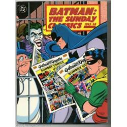 Batman: The Sunday Classics 1943-46 (DC and Kitchen Sink Press, 1991) Condition: VG. This softcover.