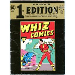 Famous 1st Edition #F-4 Whiz Comics #2 (#1) (DC, 1974) Condition: GD. This well-worn copy from Julie