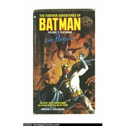 The Further Adventures of Batman vol 2 (Bantam 1992) Condition: VF-. This copy is the 426 page novel