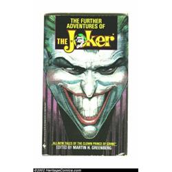 The Further Adventures of the Joker (Bantam 1990) Condition: FN/VF. This 470 page paperback novel fe
