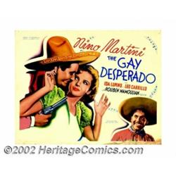 Ida Lupino Half Sheet Lot . Two Half Sheets (22  X 28 ). Gay Desperado (United Artists, 1936) Fine/V