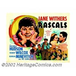 Jane Withers Lot Offered here is a lot of four Half Sheets (22" X 28") to 20th Century Fox's child s