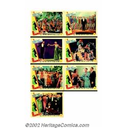 Rumba (Paramount, 1935). (7) Lobby Cards (11" X 14"). Paramount teamed two of their biggest money ma