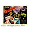 Image 1 : Joe E. Brown Half Sheet Lot Four Half Sheets (22" X 28"). Fit For a King (RKO, 1937) Style A and Sty