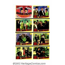 Block-Heads (MGM, 1938). (8) Lobby Card Set (11" X 14"). Laurel and Hardy are considered one of the.