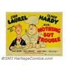 Image 1 : Nothing But Trouble (MGM, 1944). Title Lobby Card (11" X 14"). Al Hirschfeld was the resident charac