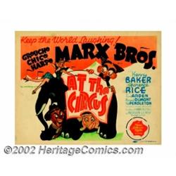 At The Circus (MGM, 1939). Title Lobby Card (11" X 14"). Al Hirschfeld was at the drawing board agai