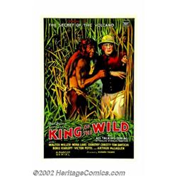 King of the Wild (Mascot, 1931). One Sheet (27" X 41") This serial presented in 12 episodes tells th