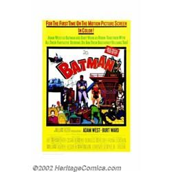 Batman Lot (20th Century Fox, 1966). (2) One Sheet (27" X 41") "Holy Heritage! Talk about your dynam