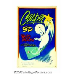 Boo Moon (Paramount, 1954). One Sheet (27" X 41"). Not only was this Casper, the Friendly Ghost's on