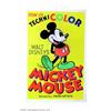 Image 1 : Mickey Mouse Stock Poster (United Artists, 1935). One Sheet (27" X 41"). In 1935 when United Artists