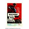 Image 1 : Machine Gun Kelly (American International, 1958). One Sheet (27" X 41") Charles Bronson is Machine G