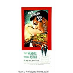 Pillow Talk (Universal, 1959). Three Sheet (41" X 81"). This was the first teaming of Doris Day and.
