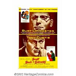 Sweet Smell of Success (United Artists, 1957). One Sheet (27" X 41"). Ernest Lehman and Clifford Ode