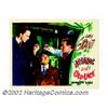 Image 1 : Arsenic and Old Lace (Warner Brothers, 1944). Lobby Card (11" X 14"). Cary Grant is held hostage by.