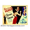 Here Is My Heart (Paramount, 1934). Half Sheet (22" X 28"). Paramount's crooning star Bing Crosby wa
