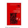 Image 1 : West Side Story (United Artists, 1961). One Sheet (27" X 41"). Robert Wise's classic musical was an.