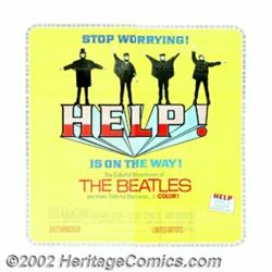 Help! (United Artists, 1965). Six Sheet (81" X 81"). The Beatles return to the big screen in this ta