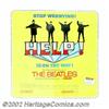 Image 1 : Help! (United Artists, 1965). Six Sheet (81" X 81"). The Beatles return to the big screen in this ta