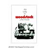 Image 1 : Woodstock (Warner Brothers, 1970). Advance One Sheet (27" X 41"). Billed as "3 Days of Peace and Lov