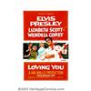 Image 1 : Loving You (Paramount, 1957). One Sheet (27" X 41"). Elvis' character climbs his way to the top in t