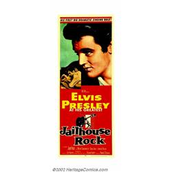Jailhouse Rock (MGM, 1957). Insert (14" X 36"). This poster is considered by many to be one of the b