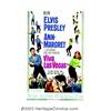 Image 1 : Viva Las Vegas (MGM, 1964). One Sheet (27" X 41"). Elvis Presley met his match when he was cast oppo