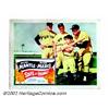 Image 1 : Safe at Home (Columbia, 1962). (7) Lobby Cards (11" X 14"). Baseball legends Mickey Mantle and Roger
