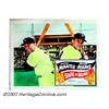 Image 4 : Safe at Home (Columbia, 1962). (7) Lobby Cards (11" X 14"). Baseball legends Mickey Mantle and Roger