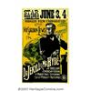 Image 1 : Dr. Jekyll and Mr. Hyde (Pioneer Film Corp. 1920). Window Card (14" X 22"). The same year that Param