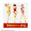 Image 1 : World Without End (Allied Artists, 1956). Six Sheet (81"X81") Style B. This reworking of H.G. Wells'