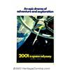 Image 1 : 2001: A Space Odyssey (MGM, 1968). One Sheet Style A (27" X 41"). Stanley Kubrick's masterpiece of t