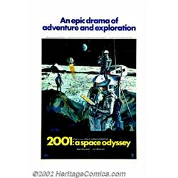 2001: A Space Odyssey (MGM, 1968). One Sheet Style B (27" X 41"). This version of the one sheet is f