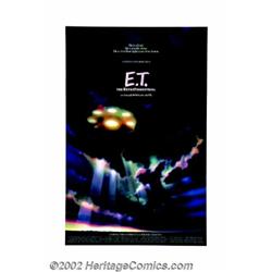 E.T. The Extraterrestrial (Universal, 1982). Advance One Sheet (27" X 41"). Audiences' first look at