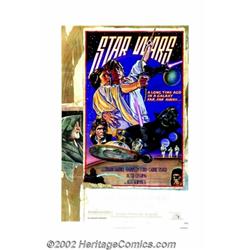 Star Wars (20th Century Fox, 1977). Style D One Sheet (27" X 41"). Dir. George Lucas. Starring: Carr