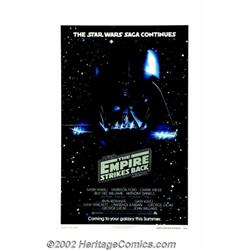 Empire Strikes Back (Twentieth Century Fox, 1980). Advance One Sheet (27" X 41"). The second in Geor