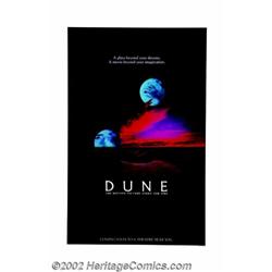 Dune (Universal, 1984). One Sheet (27" X 41"). David Lynch directs this adaptation of the cult novel