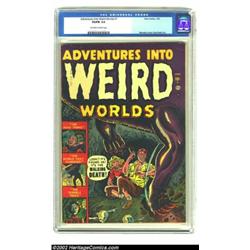 Adventures Into Weird Worlds Group (Atlas, 1950's). This lot features four great Atlas Horror comics